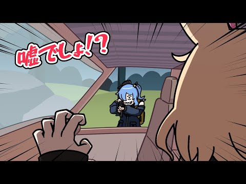 Polka Panics after She Accidentally Kills Zeta's Beloved Horse【RUST｜Hololive Animation｜CC Eng sub】