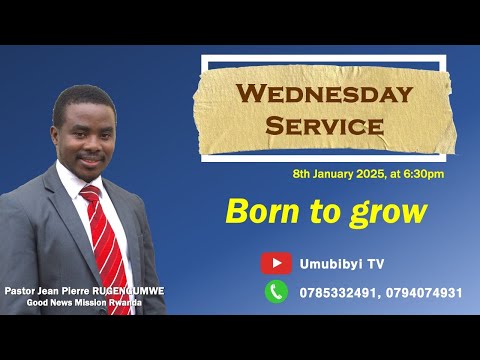 Born to grow / Yavukiye gukura - Pastor Jean Peirre