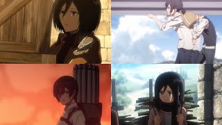 Mikasa carrying more than others compilation