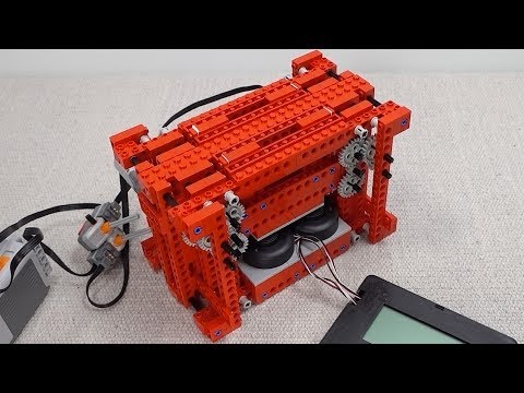 2.5 Hours Building a Lego Press (no talking, ASMR-ish)