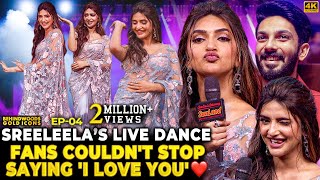 Sreeleela's 440Volt Dance Moves⚡💖Fans get ELECTRIC ZAPS! Kurchi Madathapetti Hypnotizing Performance