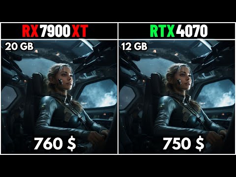 AMD RX 7900 XT vs NVIDIA RTX 4070 Which Crushes 4K Gaming?