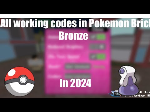 All Working CODES in Pokemon Brick Bronze | Brinze Legends 2024