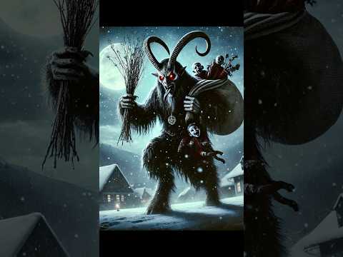 🎄Krampus: Fear and Festive! 🎄#christmas #krampus #mythology #monster #legend #scary #scarystories