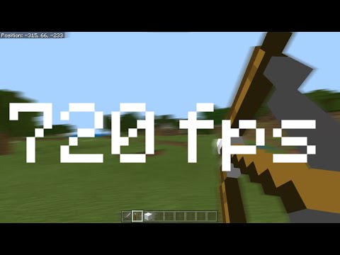 720fps Record test Bedrock edition