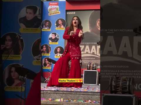 Rasha Tadani❤😍 | Uyi Amma - Dance performance | Rabina Tandon Daughter😍 |#shorts