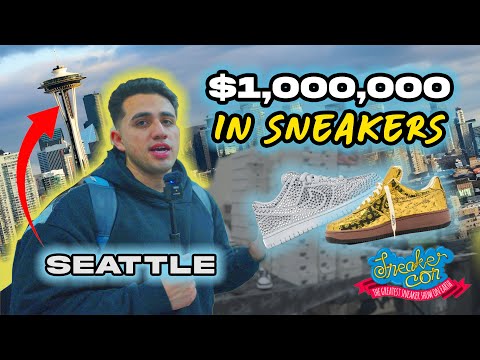 Over $1,000,000 of Sneakers at SNEAKERCON SEATTLE