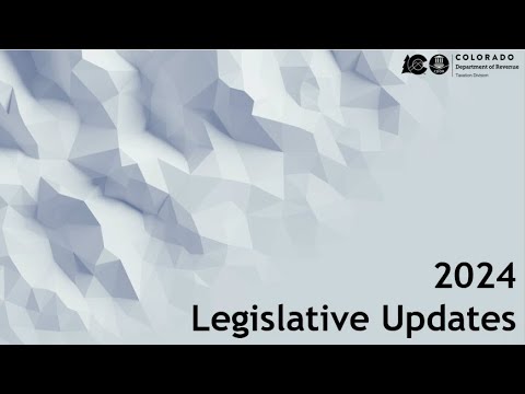 2024 Legislative Updates Webinar Recording