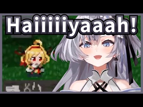 Zeta Imitated Ckia's Voice After Finding Her In The New Holocure Update 【Hololive / Eng Sub】