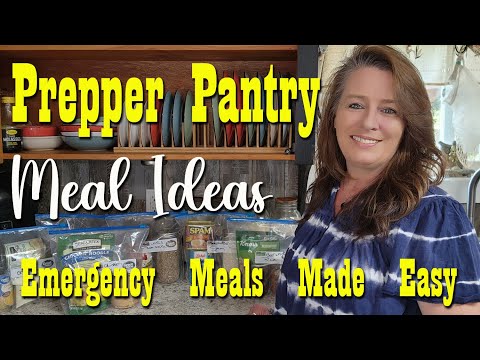 6 Prepper Pantry Meal Ideas ~ Food Storage