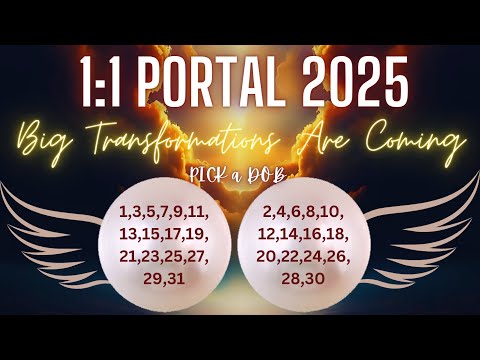 PICK YOUR DOB 1:1 PORTAL 2025|TAROT READING IN HINDI| @healingtarot111 🎉🎁🌈✨️