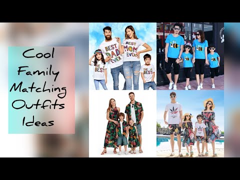 Cool and cute family matching outfits| summer special family fashion | family matching dresses  Ep 6