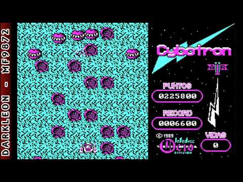 Cybotron © 1989 Infodisc - PC DOS - Gameplay