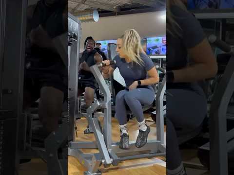 HE GOT ME SO GOOD #shorts #comedy #viral #couplecomedy #funny #gym #gymhumor #impress