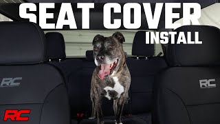 Seat Cover Install-Chevy Silverado 1500/GMC Sierra 1500 (2019-2025)