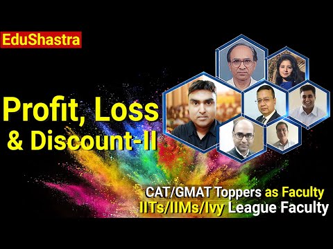 CAT 2024 Profit Loss Discount-2, CAT Quant QA, GMAT 2024 Prep, CUET 2024 Maths, CAT 2024 Coaching