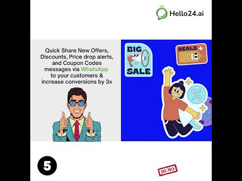 Hello24.ai #whatsappmarketingsoftware - Secret Weapon for Global eCommerce Success in 7 Proven Steps