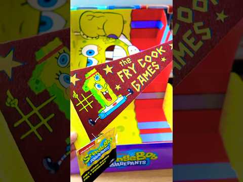 SpongeBob: The Fry Cook Games: Battle of the Best Friends #unboxing