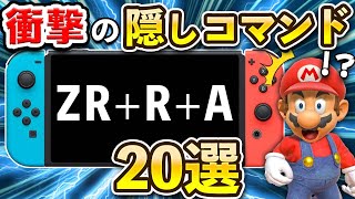 【Switch】衝撃の隠しコマンドが存在するソフト20選