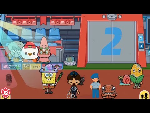 🦹‍♀️SpongeBob V/S Police 👮 #118 | YouTube videos | SpongeBob | Toca Sad Story | Toca Boca Life World