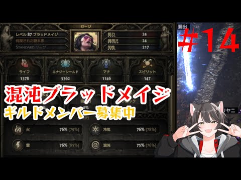 【Path of Exile 2】エンドコンテンツ周回！混沌ブラッドメイジLv87~【14】