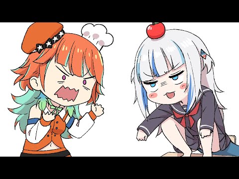 【手描き】キアラのパーフェクト日本語教室【小鳥遊キアラ/がうるぐら】