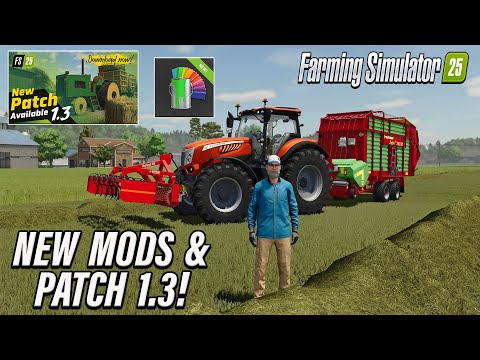 PATCH 1.3 IS OUT + NEW MODS ON FARMING SIMULATOR 25 | PS5 (Review) 27th Nov 24.