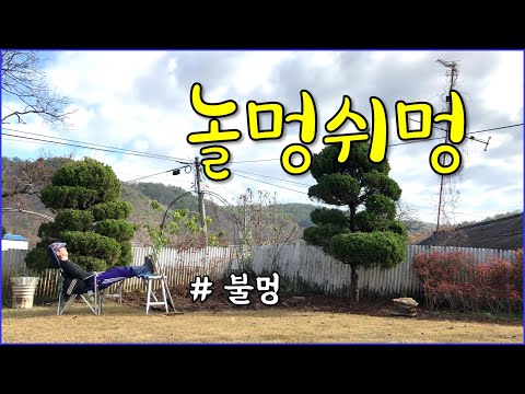 놀멍쉬멍 - 그냥 잔일 조금하고 불멍하면서 쉬다왔어요 / countryside, gardening, campfire