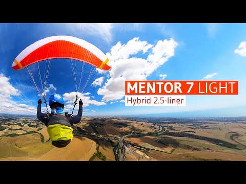 "Hybrid 2.5 liner" High B wing Nova Mentor 7 Light paraglider review