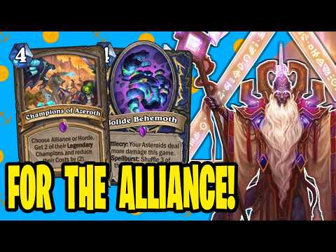 Champions of Azeroth is GREAT in Shaman! The Great Dark Beyond Hearthstone Shaman Deck