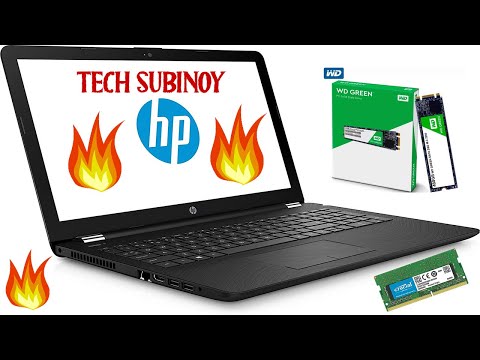 HP 250 G7 Notebook Upgrades RAM & SSD (M.2) | 10x Fast Performance | TECH SUBINOY