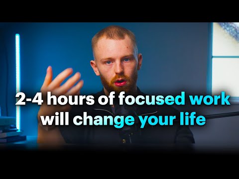 How to make more progress by working less (my deep work routine)