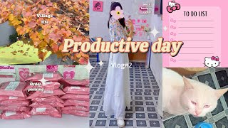 Productive day of a Pakistani girl| village life and packing orders for small businesses| Vlog#2