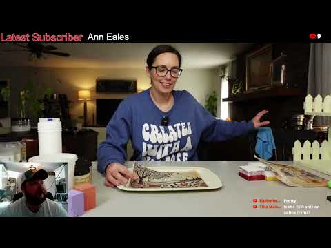 Paint and Decoupage Live with Missy #replay