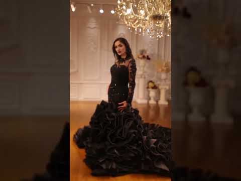 What a beautiful quince dress Amanda Novias Black wedding dress