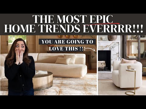 TOP 5 INTERIOR DESIGN TRENDS for 2025 Trends | GAME CHANGERS!!