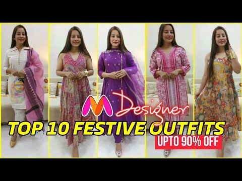 Latest Partywear Kurti/Kurta Set Haul @ Upto 80% Off💛Sequence & Embroidery Special Kurta set