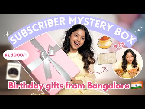 I Paid A Subscriber ₹5000/- To Send Me *Birthday Gifts* From BANGALORE 🎁😍