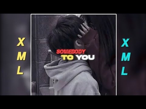 Somebody to you || alight motion xml file check on description 🔰🔰✨