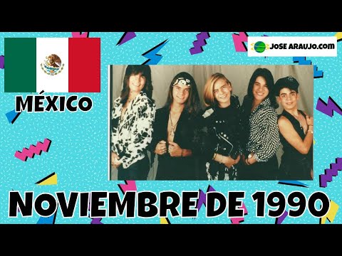 🎶✨Los ÉXITOS de MÉXICO 🇲🇽 en Noviembre de 1990 ✨🎶