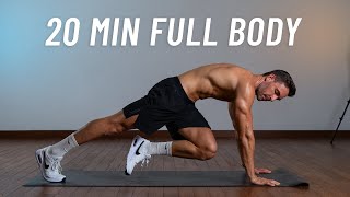 30 Min Full Body Workout - Fat Burn & Strength (No Equipment + No Jumping)