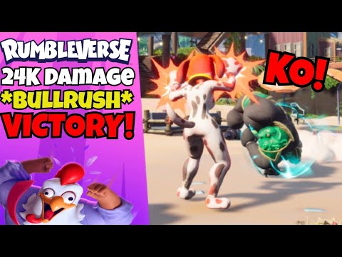 Rumbleverse | Bull Rush *NEW* Best Move? | Duos Gameplay