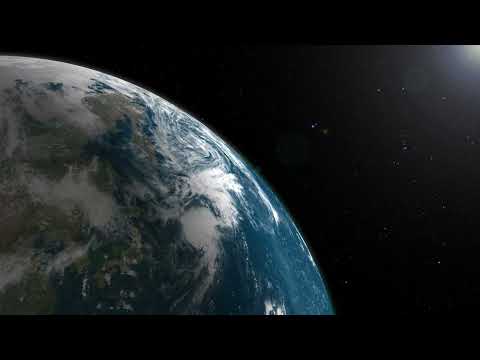 30 mins 1080p Orbital Serenity: Earth's Beauty from Space - Meditative Journey Music Video #relax