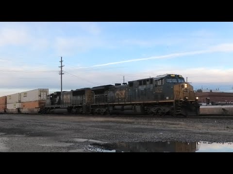 CSX 7212 South in Chicago Heights, IL 11/26/24