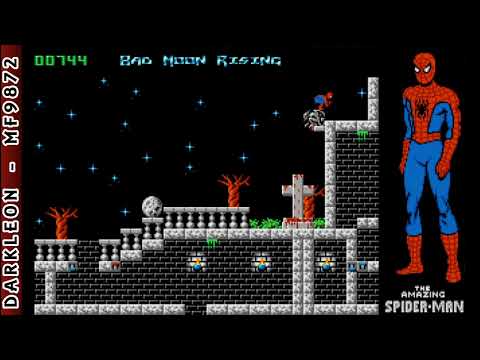 The Amazing Spider Man © 1990 Paragon Software - PC DOS - Gameplay