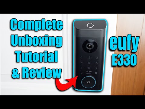 Eufy Smart Video Lock E330 Installation & App Tutorial, and Review