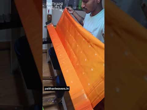 Making of Silk Paithani Saree #making #silk #paithani #saree #art