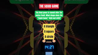 Squid Game Season 1 Quiz  -7- #dailyquiz #squidgame #squidgamenetflix #quiz