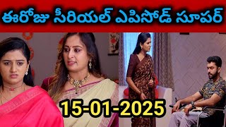 Paape Maa Jeevana Jyothi Serial Today Episode 15-01-2025 Full Video