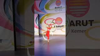 Dazzling Circus Hoop Dance Mesmerizing Acrobatic Performance! 🎪✨ #CircusMagic #HoopDance